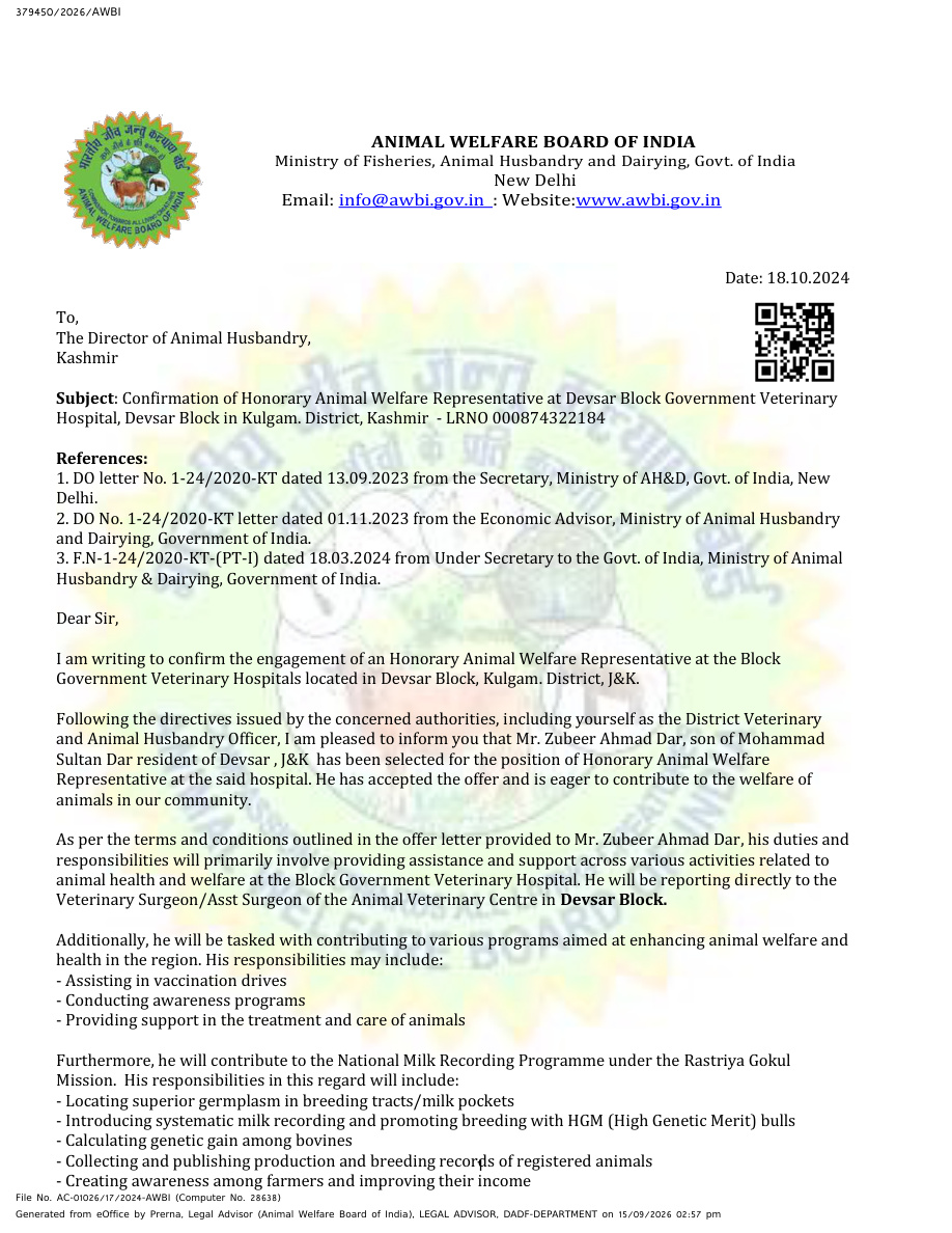 Fraudulent Letter - Page 1